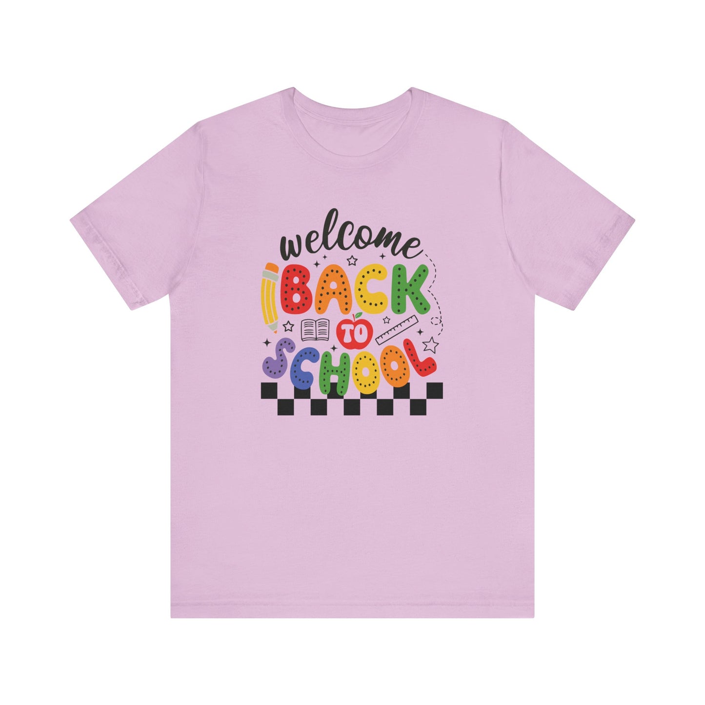 Welcome Back to School Teacher T Shirt, Back To School Shirt, Cute Teacher Gift, First Day of School Tee