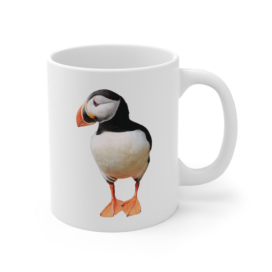 Puffin Mug, Puffin Coffee Mug, Bird Mug, Cute Puffin Lovers Gift