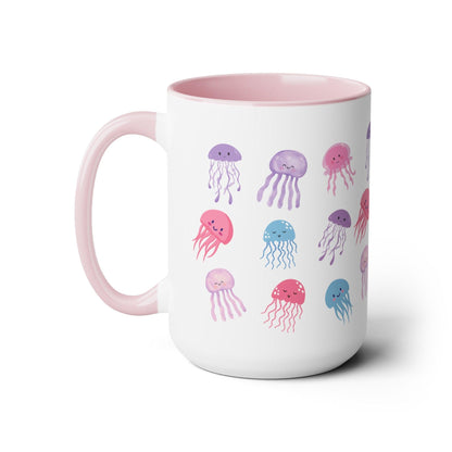 Cute Jellyfish Coffee Mug, Funny Jelly Coffee Mug