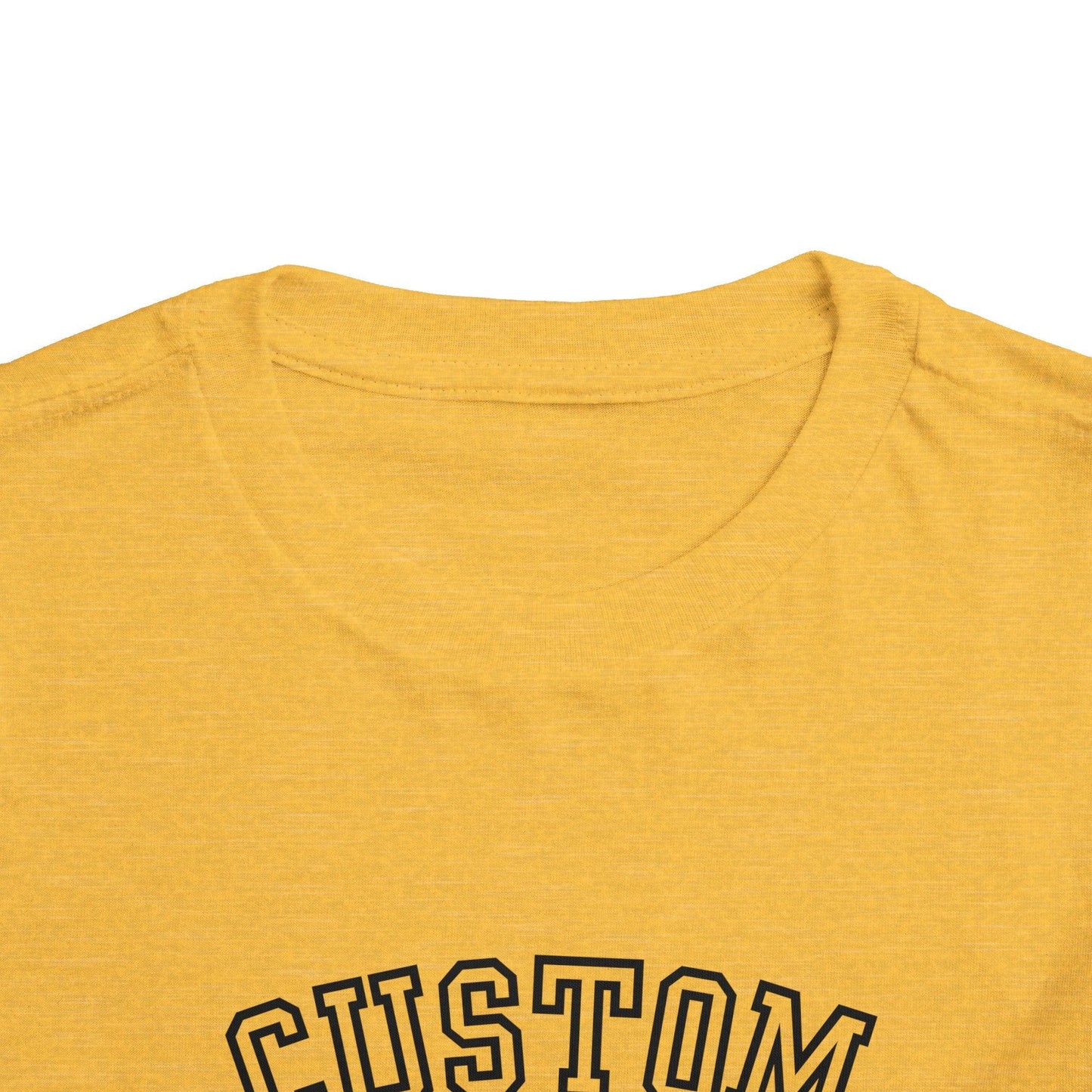 custom college Toddler Short Sleeve Tee