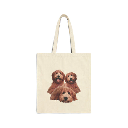 Golden Doodle Tote Bag, Gift for Doodle Owner, Doodle Birthday Gift