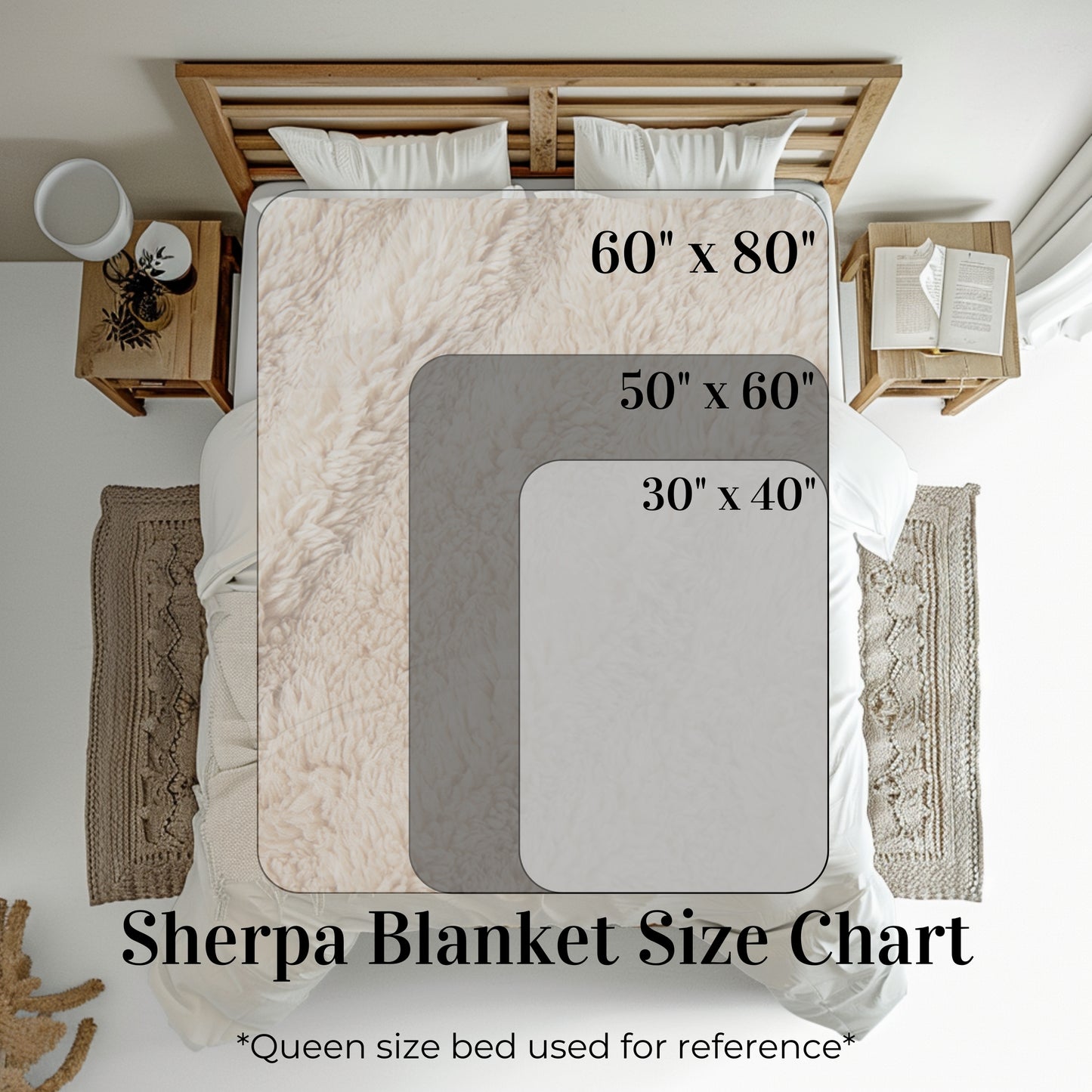 Plant Lovers Sherpa Throw Blanket