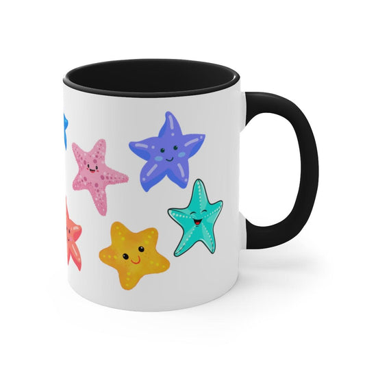 Starfish Coffee Mug black