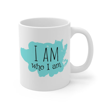 I Am Who I Am Christian Coffee Mug front