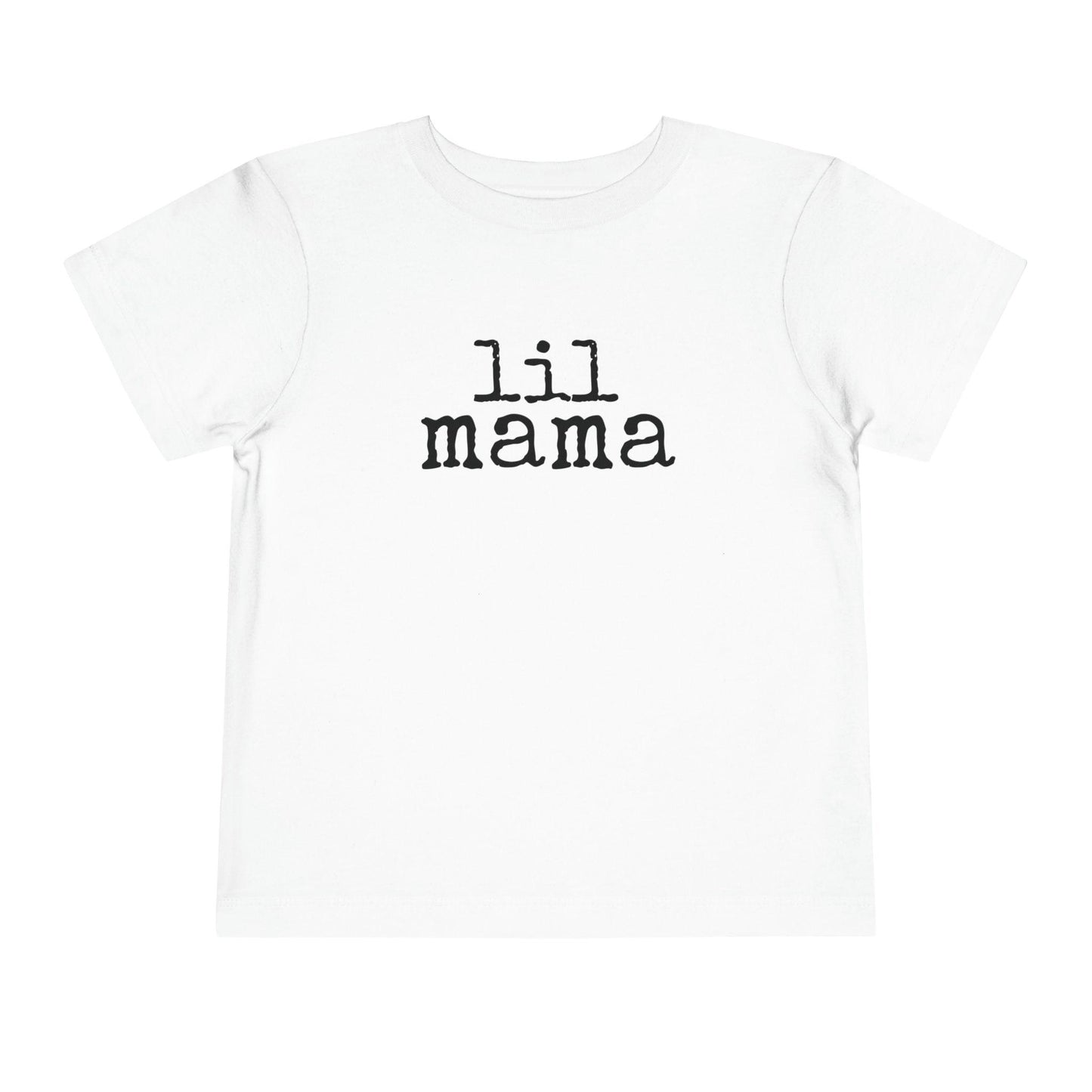 Lil Mama Girl Toddler T-Shirt white