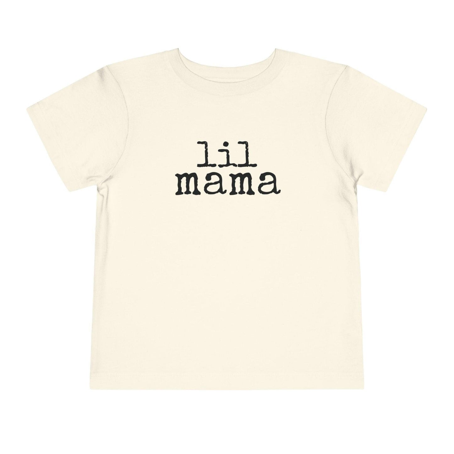 Lil Mama Girl Toddler T-Shirt natural