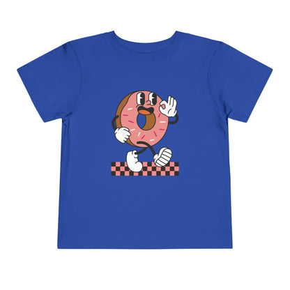 Donut Toddler Retro T-Shirt true royal