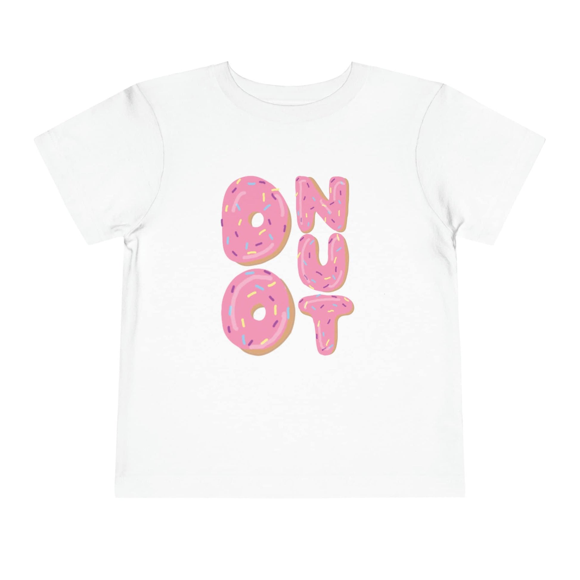 Donut Toddler T-Shirt white