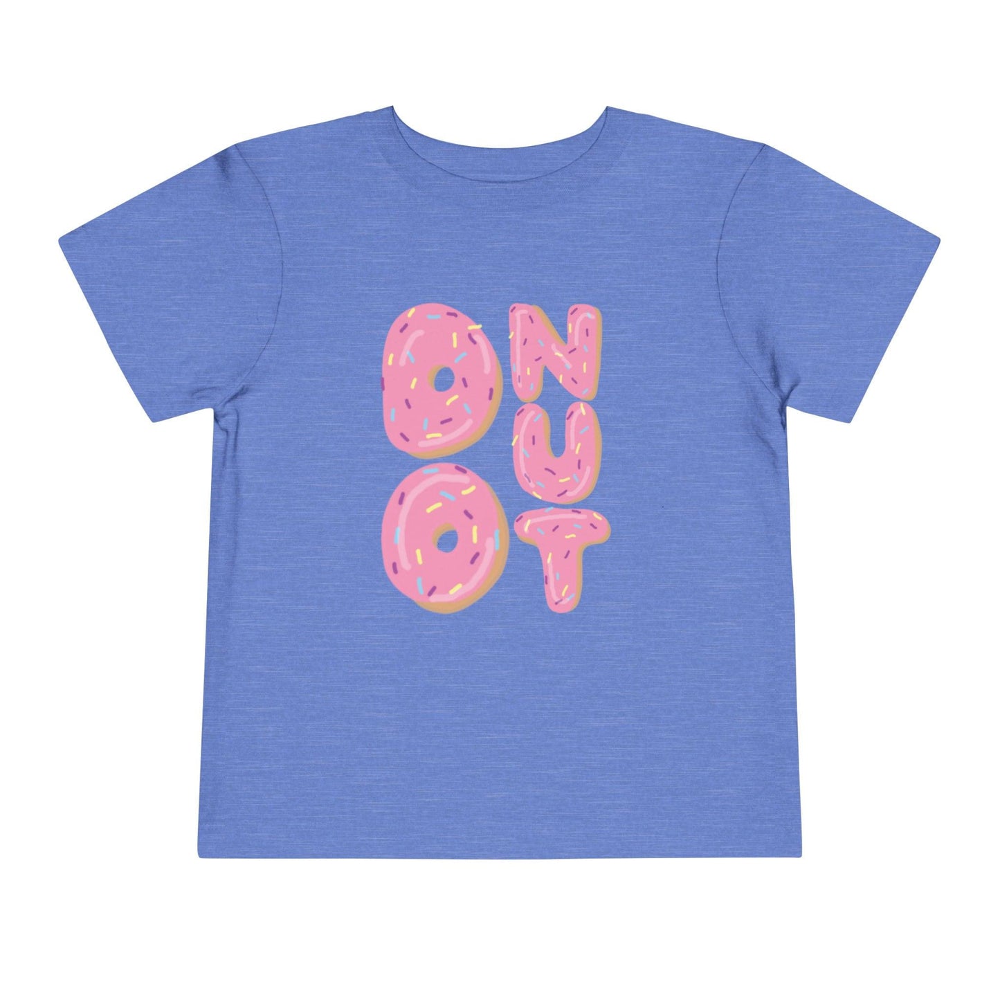 Donut Toddler T-Shirt heather Columbia blue