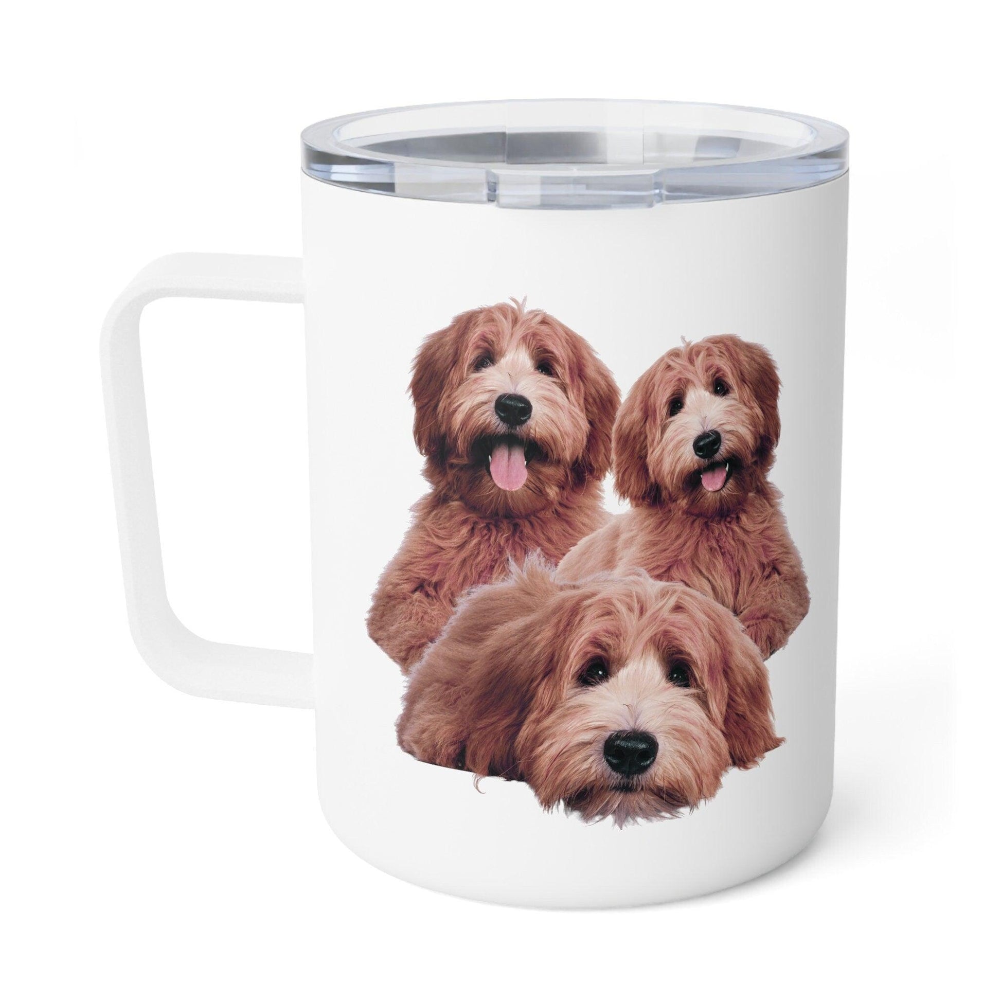 Golden Doodle Insulated Coffee Mug back