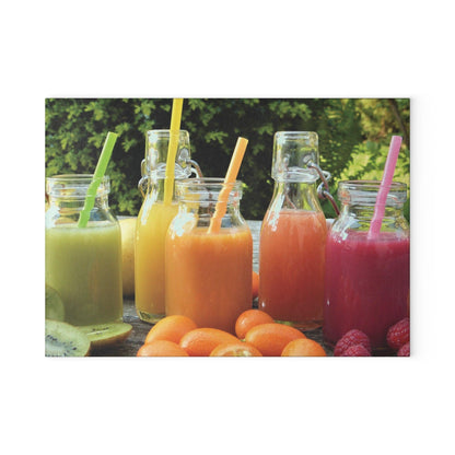 Fruit Smoothies Glass Cutting Board small