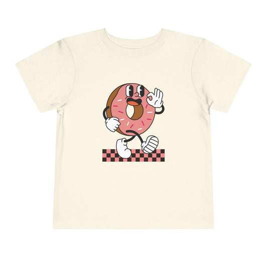 Donut Toddler Retro T-Shirt natural