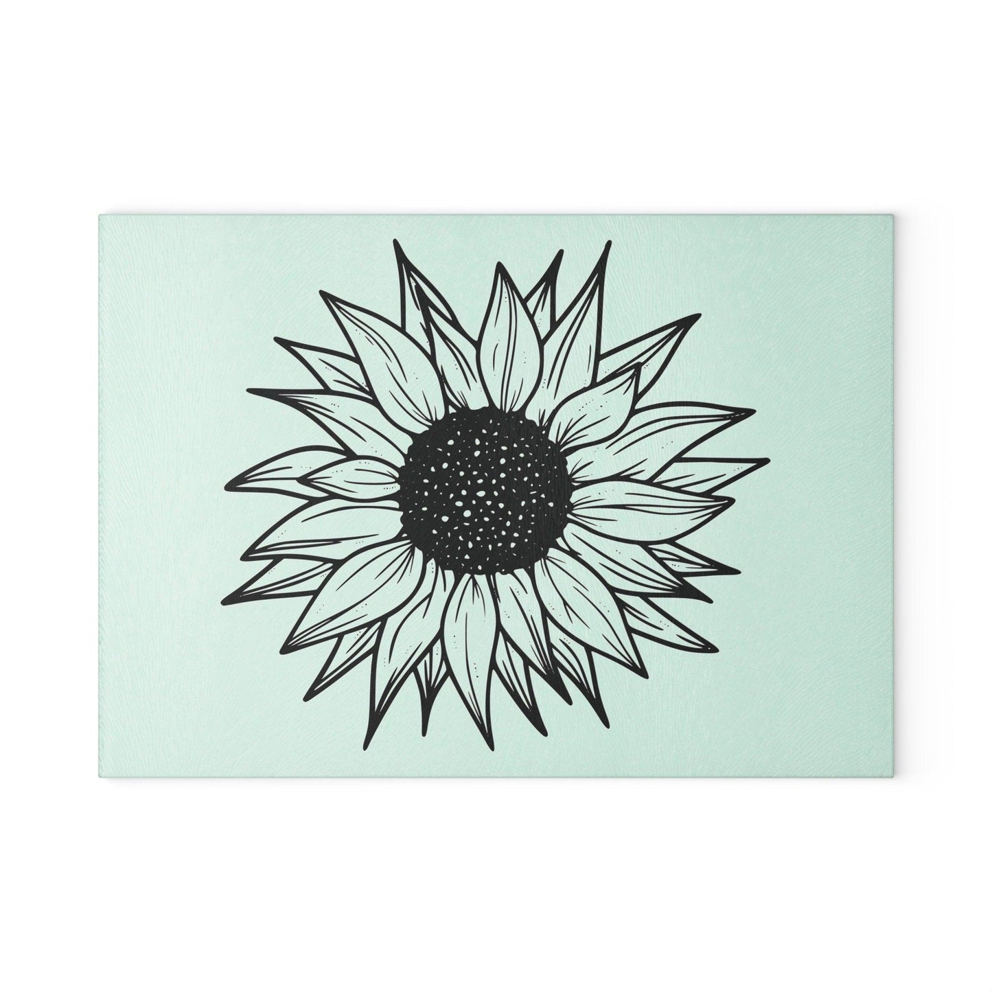 Sunflower Glass Cutting Board small